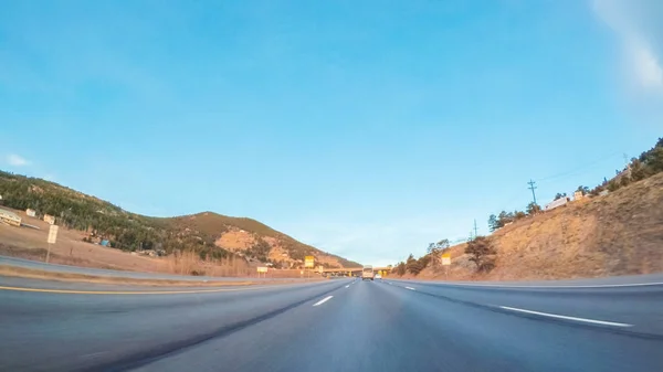 Bergauffahrt — Stockfoto