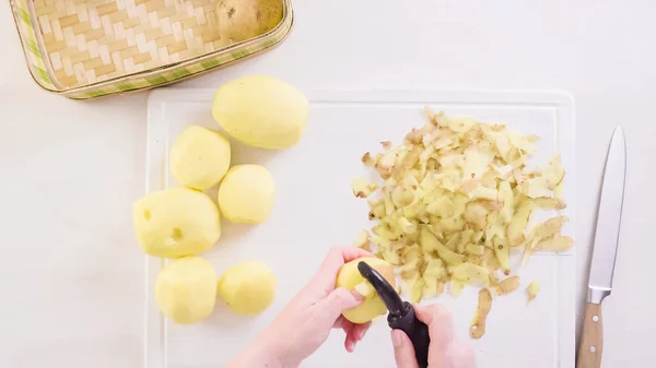 Mashed potatoes recipe — Stock Photo, Image