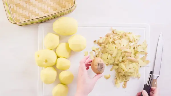 Mashed potatoes recipe — Stock Photo, Image