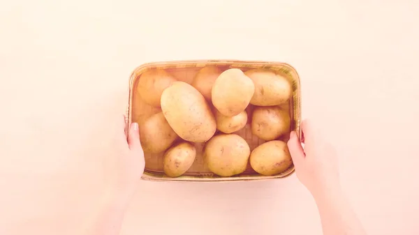 Puré de patatas receta — Foto de Stock
