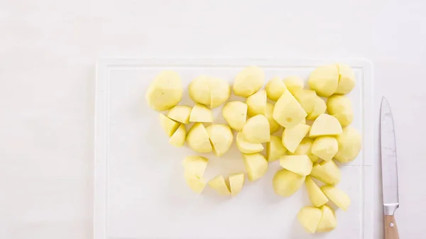 Purè di patate ricetta — Foto Stock