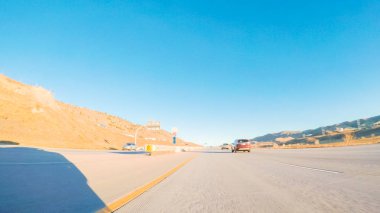 Otoyol sürüş görünümü 