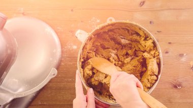 Zencefilli kurabiye yapma 