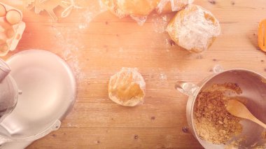 Zencefilli kurabiye yapma 