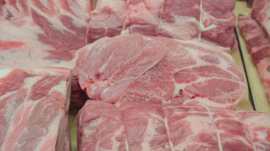 Et bölümü yerel grociery mağazasında.