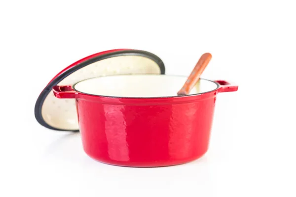 Cast Iron Dutch Oven On Wooden Background With Lid Lifter Stock Photo -  Download Image Now - iStock