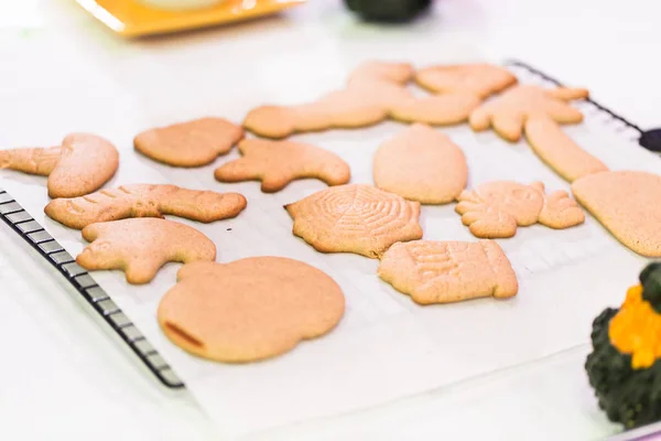 Halloween cookies view — Stock Photo, Image