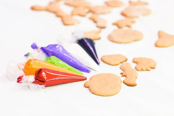 Halloween cookies view — Stock Photo, Image