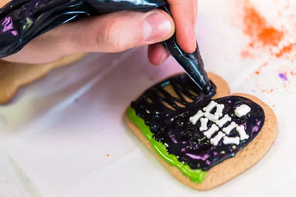 Halloween cookies view — Stock Photo, Image