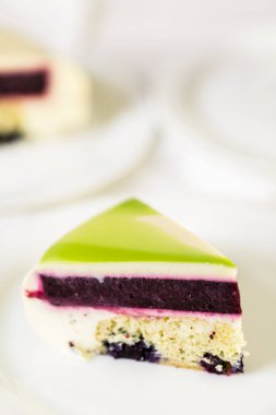 Mousse Kek ayna sır ile