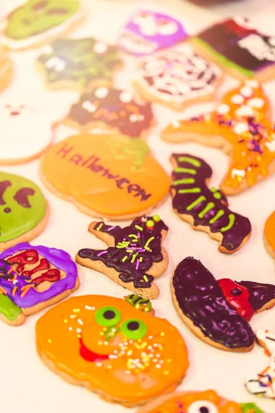 Halloween cookies Zobacz — Zdjęcie stockowe