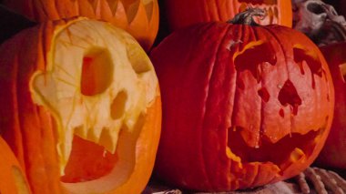 Oyulmuş kabak görünüm