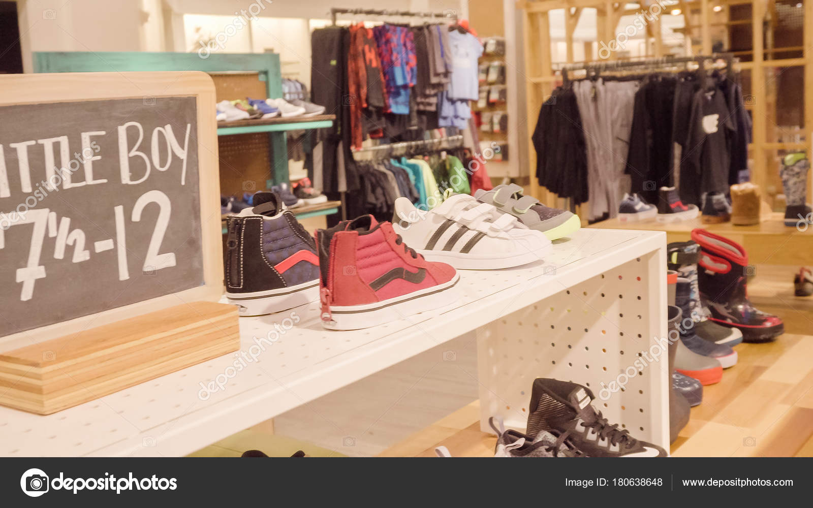 Kids shoes department - Stock Editorial Photo © urban_light Kids shoes department - Stock Editorial Photo © urban_light
