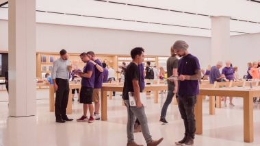 Apple store iç 