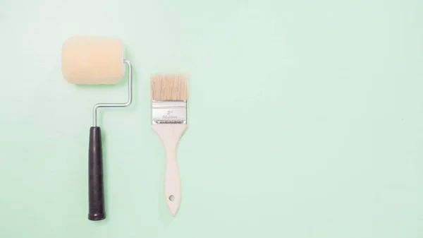 House paint supplies — Stock Photo, Image