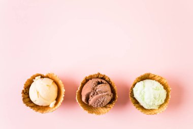 Gözleme dondurma kase