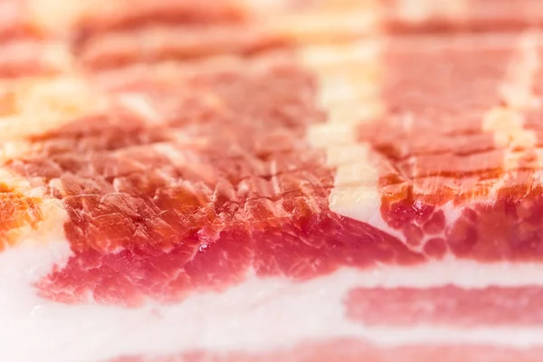 Bacon strips nära upp — Stockfoto