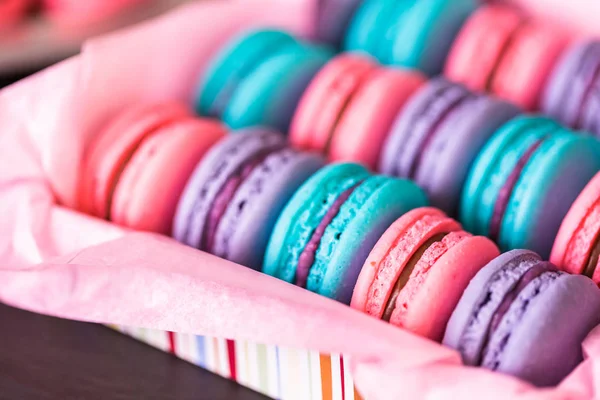 Macaron francese colorato — Foto Stock