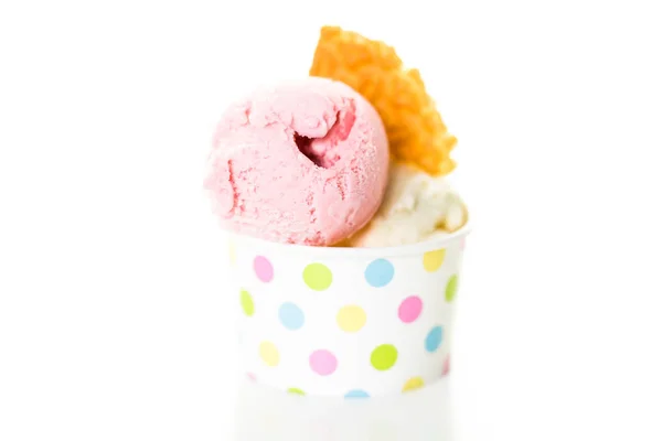 アイスクリームのスクープ — ストック写真
