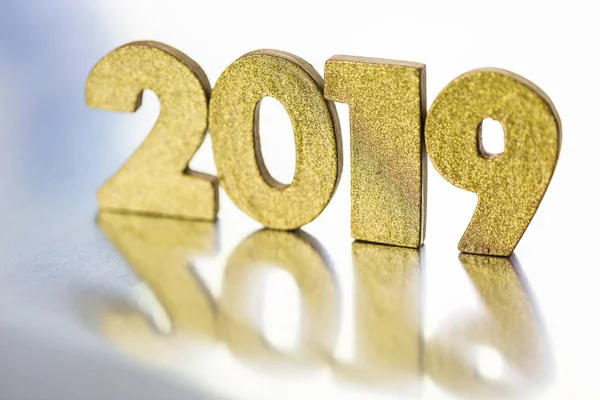 2019 Números de año — Foto de Stock