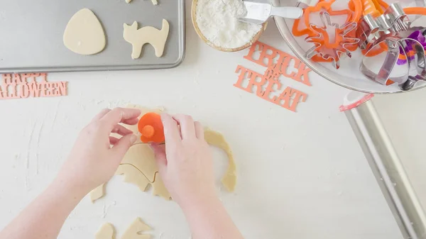 Halloween socker cookies — ストック写真