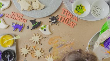 Cadılar Bayramı şeker kurabiye 