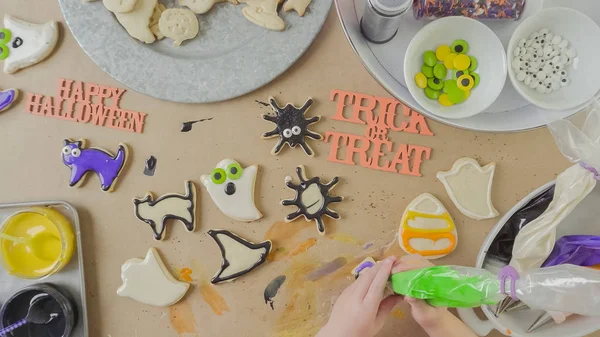 Biscoitos de açúcar Halloween — Fotografia de Stock