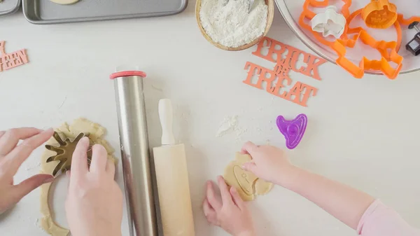 Halloween socker cookies — ストック写真