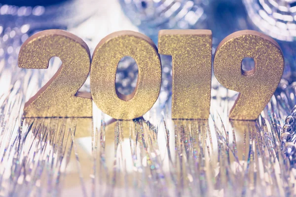 2019 Year numbers — Stock Photo, Image