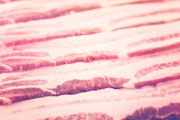 Bandes de bacon de près — Photo