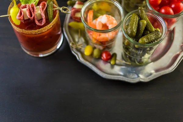 Kokteyl Bloody mary — Stok fotoğraf