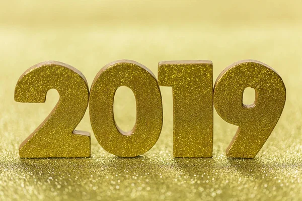 Números do ano 2019 — Fotografia de Stock