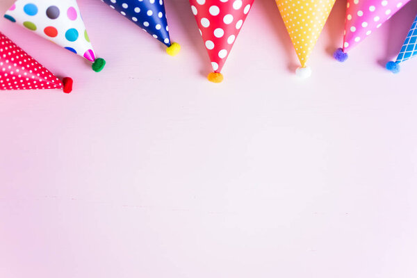 Colorful Party hats — Stock Photo, Image