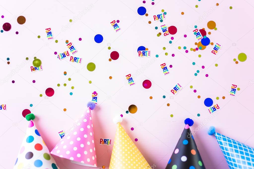 Colorful Party hats