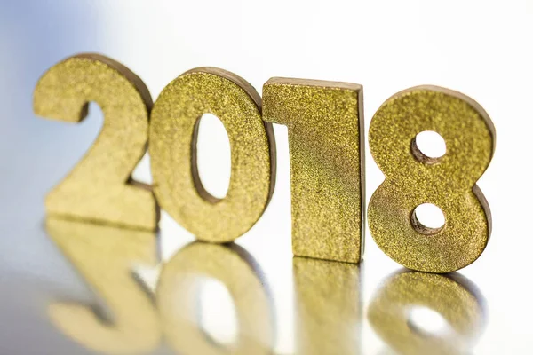 2018 év számok — Stock Fotó