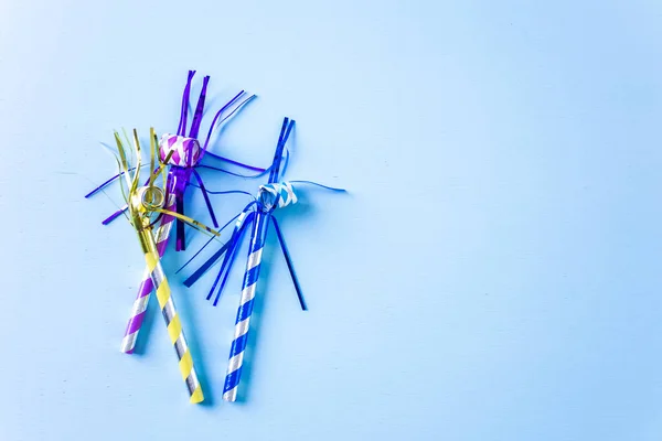 Party blowouts close up — Stock Photo, Image