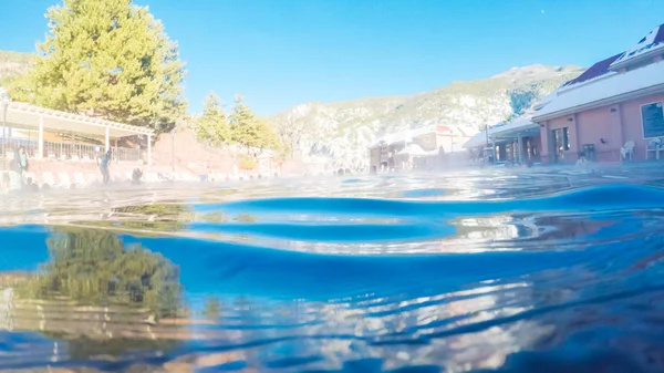 Hot Springs megtekintése — Stock Fotó