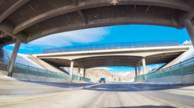 Dağ görünümü sürüş