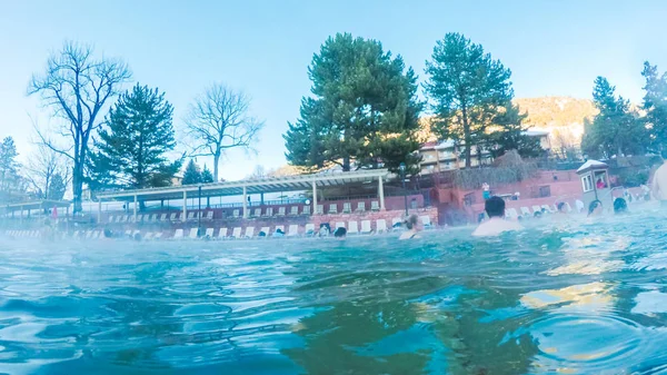 Hot Springs view — Stock Photo, Image