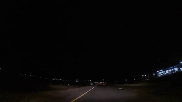 Autopista vista de conducción — Foto de Stock