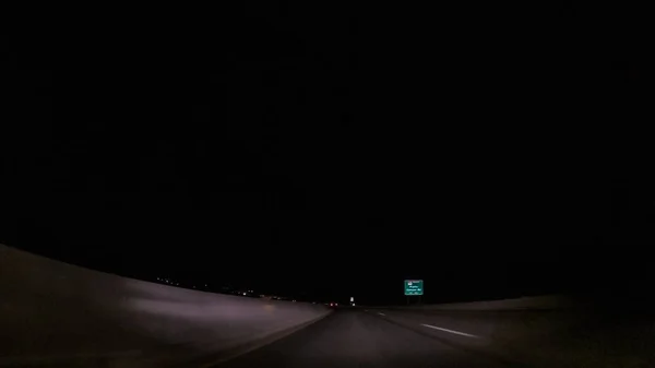 Highway driving view — Stock Photo, Image