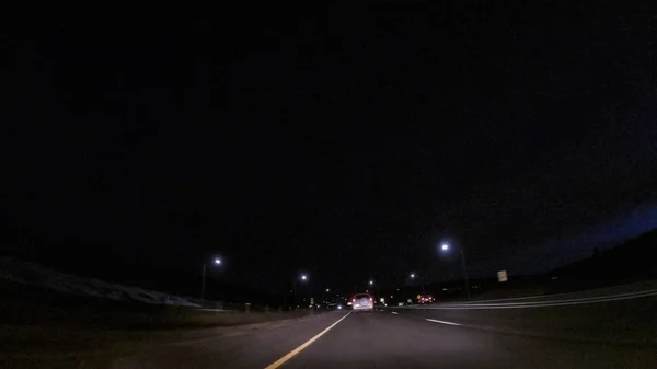 Highway driving view — Stock Photo, Image