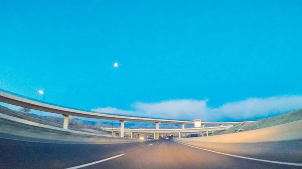 Blick auf die Autobahn — Stockfoto