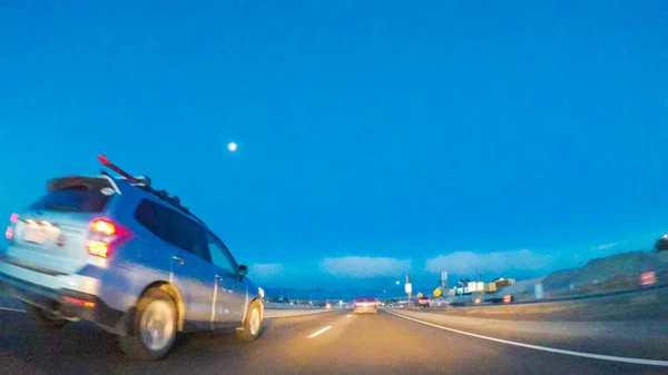 Autopista vista de conducción —  Fotos de Stock