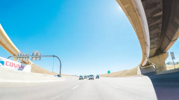 Snelweg op Interstate — Stockfoto