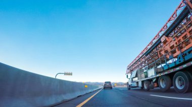 Otoyol sürüş görünümü