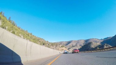 Dağ görünümü sürüş