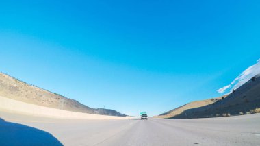 Otoyol sürüş görünümü