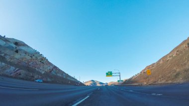 Dağ görünümü sürüş