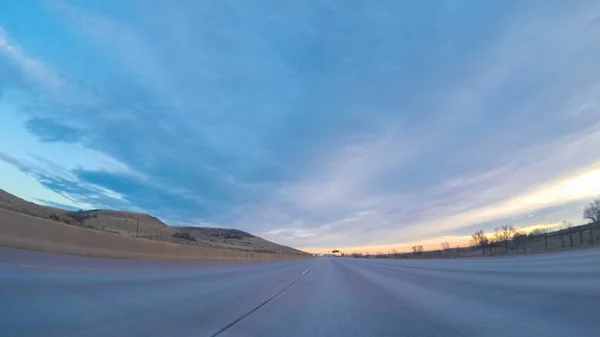 Highway driving view — Stock Photo, Image